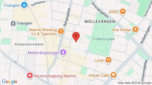 Apartments for rent i Sofielund - kort over placeringen