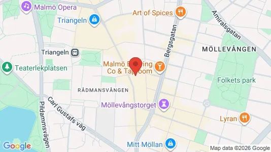 Apartments for rent i Sofielund - kort over placeringen
