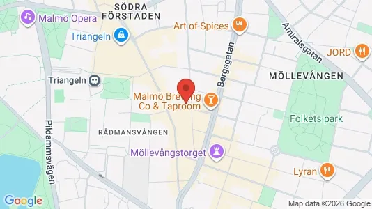 Apartments for rent i Sofielund - kort over placeringen