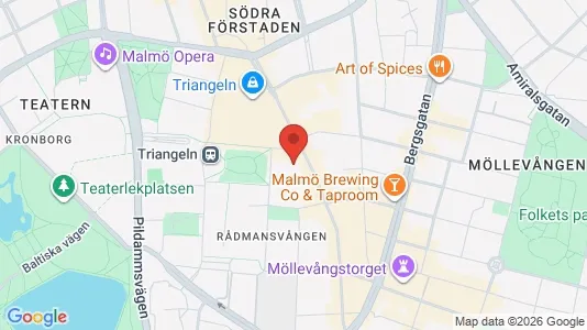 Apartments for rent i Sofielund - kort over placeringen