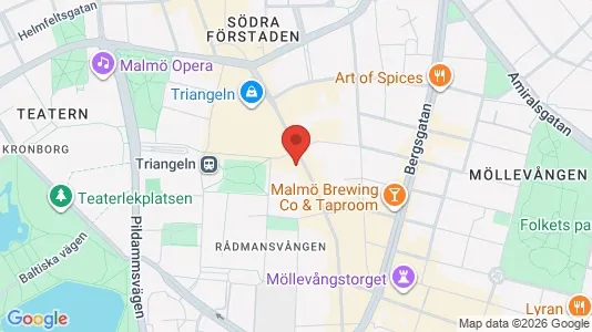 Apartments for rent i Sofielund - kort over placeringen