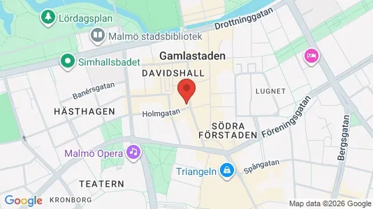 Apartments for rent i Malmö City - kort over placeringen