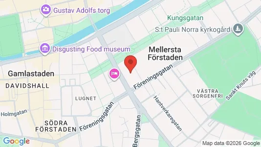 Apartments for rent i Malmö City - kort over placeringen