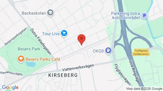 Apartments for rent i Kirseberg - kort over placeringen