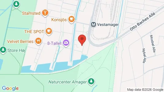 Apartments for rent i Copenhagen S - kort over placeringen