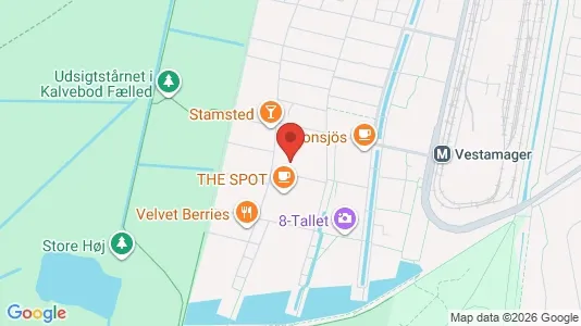 Apartments for rent i Copenhagen S - kort over placeringen