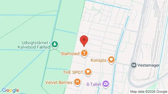Apartments for rent i Copenhagen S - kort over placeringen