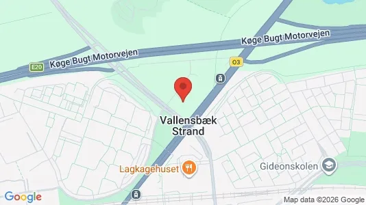 Apartments for rent i Vallensbæk Strand - kort over placeringen