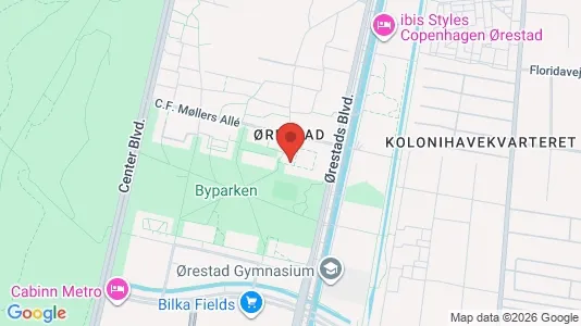 Apartments for rent i Copenhagen S - kort over placeringen
