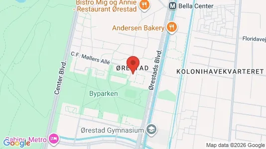 Apartments for rent i Copenhagen S - kort over placeringen