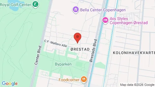 Apartments for rent i Copenhagen S - kort over placeringen