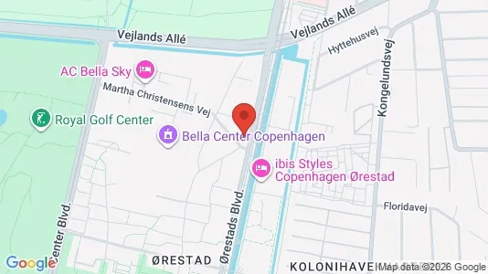 Apartments for rent i Copenhagen S - kort over placeringen