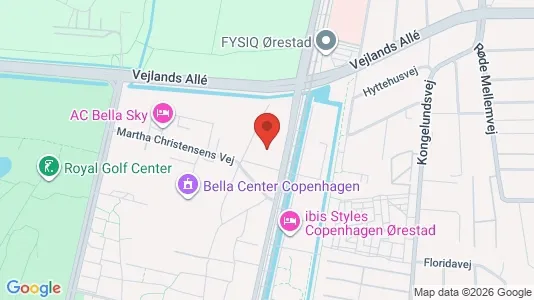 Apartments for rent i Copenhagen S - kort over placeringen