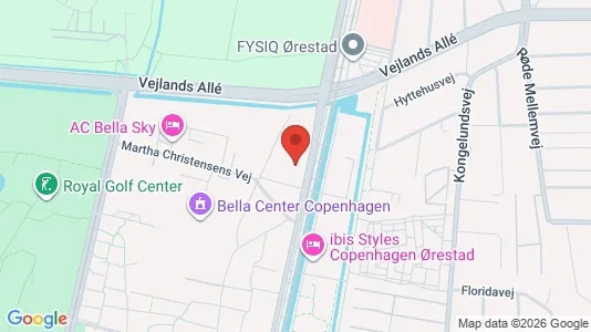 Apartments for rent i Copenhagen S - kort over placeringen