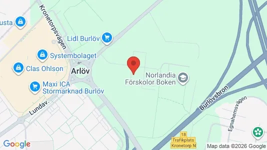 Apartments for rent i Burlöv - kort over placeringen