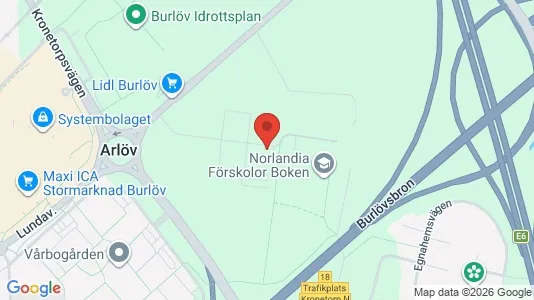 Apartments for rent i Burlöv - kort over placeringen