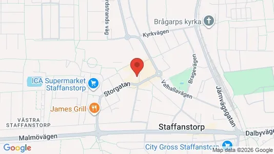 Apartments for rent i Staffanstorp - kort over placeringen