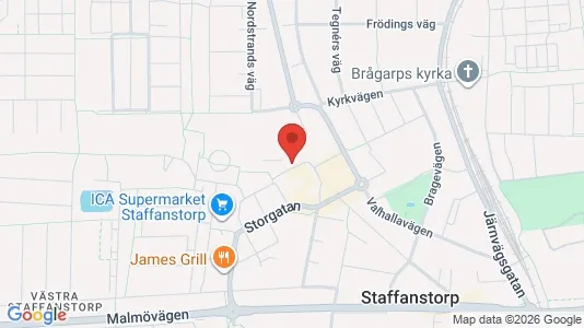 Apartments for rent i Staffanstorp - kort over placeringen