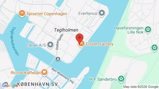 Apartments for rent i Copenhagen SV - kort over placeringen