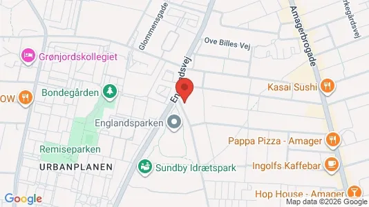 Apartments for rent i Copenhagen S - kort over placeringen