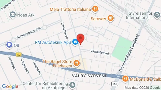 Apartments for rent i Valby - kort over placeringen