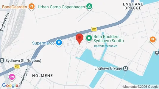 Apartments for rent i Copenhagen SV - kort over placeringen