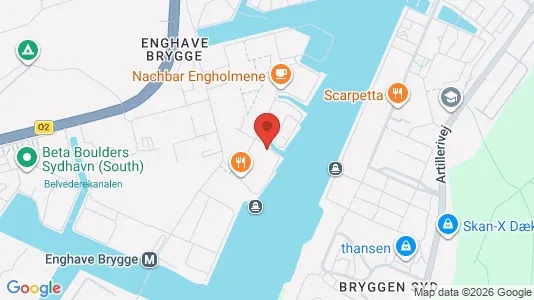 Apartments for rent i Copenhagen SV - kort over placeringen