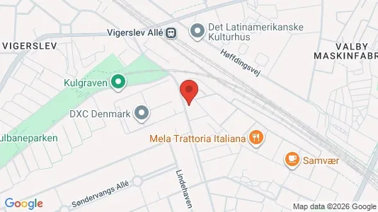 Apartments for rent i Valby - kort over placeringen