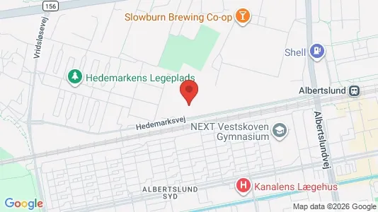 Apartments for rent i Albertslund - kort over placeringen