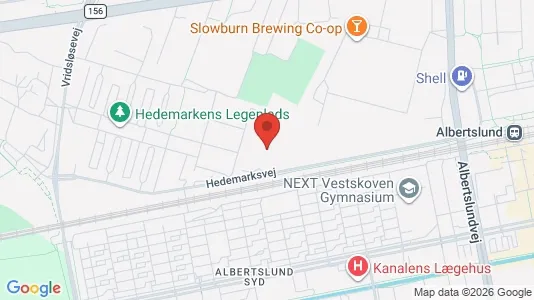 Apartments for rent i Albertslund - kort over placeringen