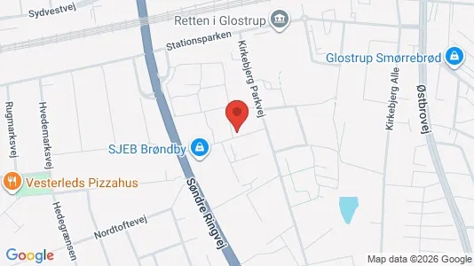 Apartments for rent i Brøndby - kort over placeringen