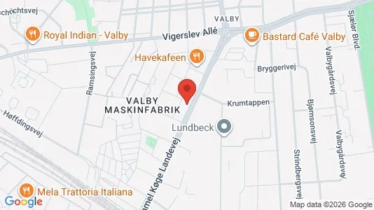Apartments for rent i Valby - kort over placeringen