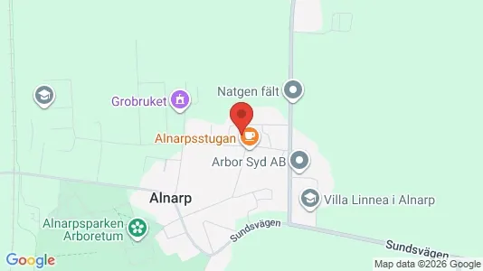 Apartments for rent i Lomma - kort over placeringen