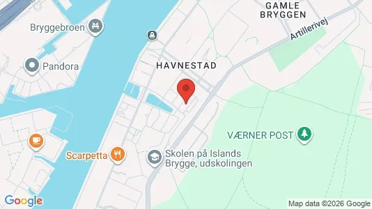 Apartments for rent i Copenhagen S - kort over placeringen