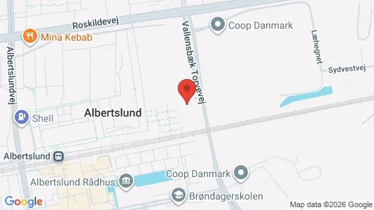 Apartments for rent i Albertslund - kort over placeringen