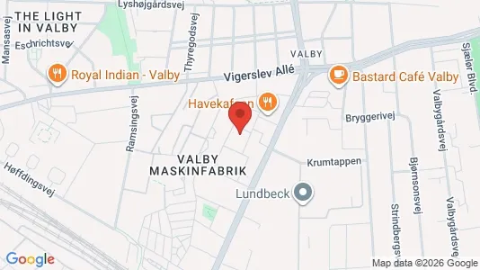 Apartments for rent i Valby - kort over placeringen