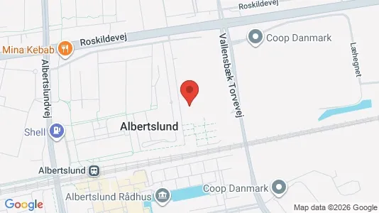 Apartments for rent i Albertslund - kort over placeringen