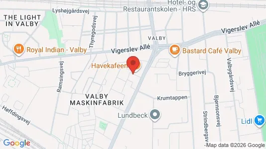 Apartments for rent i Valby - kort over placeringen