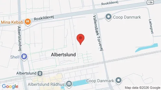 Apartments for rent i Albertslund - kort over placeringen