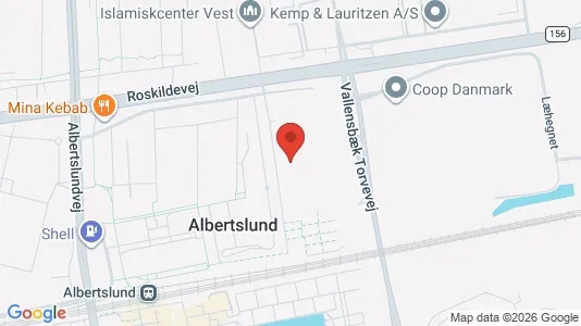 Apartments for rent i Albertslund - kort over placeringen