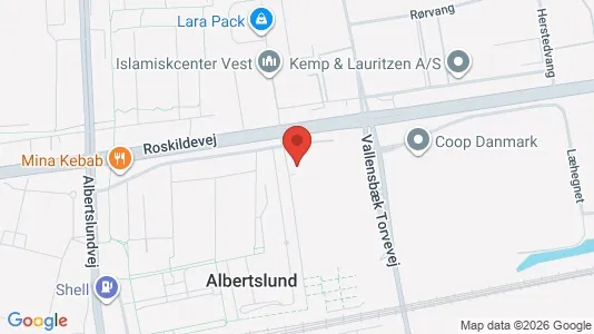 Apartments for rent i Albertslund - kort over placeringen