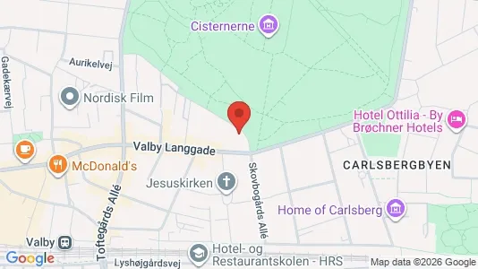 Apartments for rent i Frederiksberg - kort over placeringen