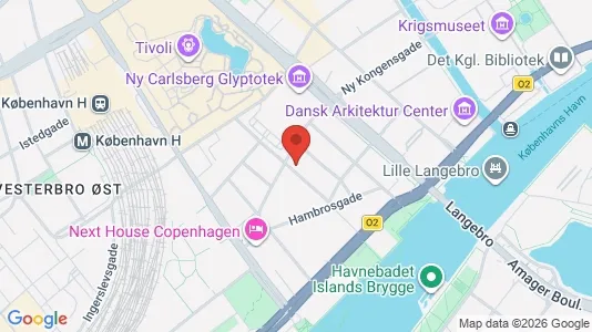 Rooms for rent i Copenhagen S - kort over placeringen