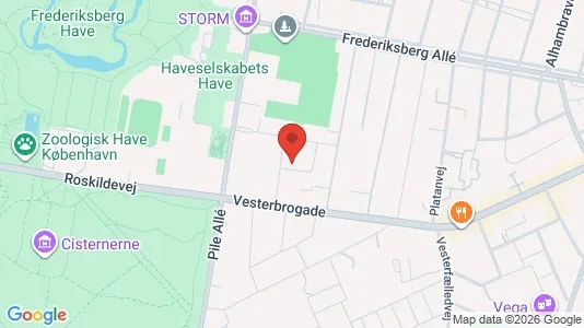 Apartments for rent i Frederiksberg C - kort over placeringen