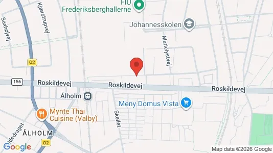 Apartments for rent i Frederiksberg - kort over placeringen