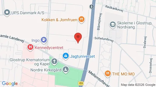 Apartments for rent i Glostrup - kort over placeringen