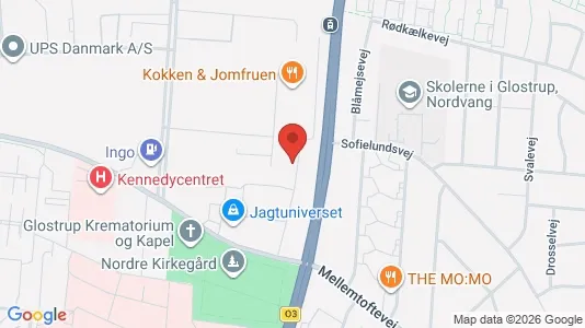 Apartments for rent i Glostrup - kort over placeringen