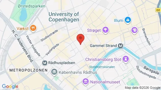 Apartments for rent i Copenhagen K - kort over placeringen