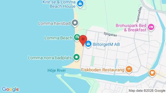 Apartments for rent i Lomma - kort over placeringen