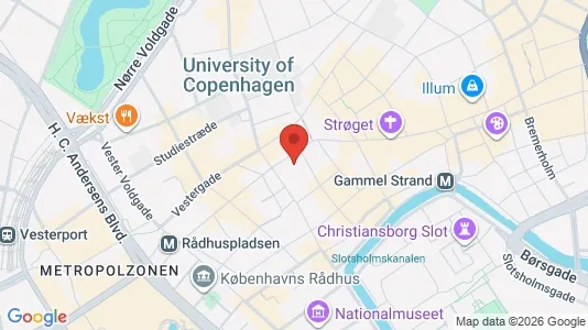 Apartments for rent i Copenhagen K - kort over placeringen